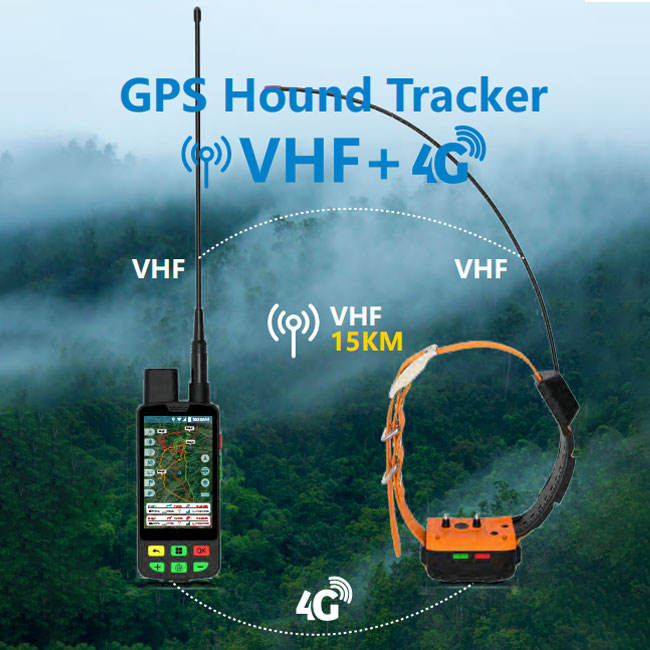 eSEEK Wireless Dog Fence Shock GPS with App: Remote Stim Configuration + Trainer Collaboration Portal - 1 * handheld device + 1 * collar